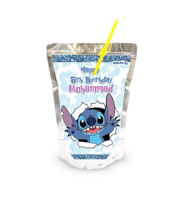 Stitch Blue Capri Sun