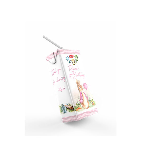 Peter Rabbit pink KDD Chocolate Milk