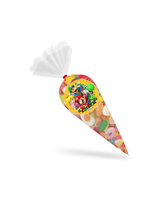 Super Mario Candy Cone
