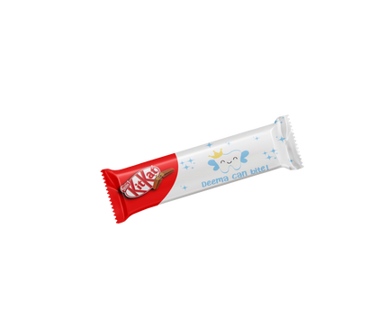 first tooth light blue KitKat