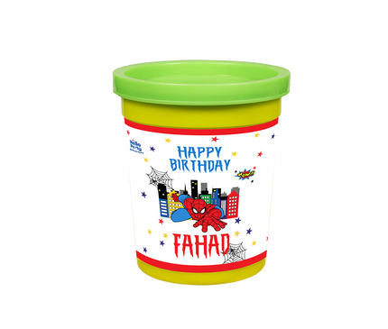 Spiderman White Playdoh