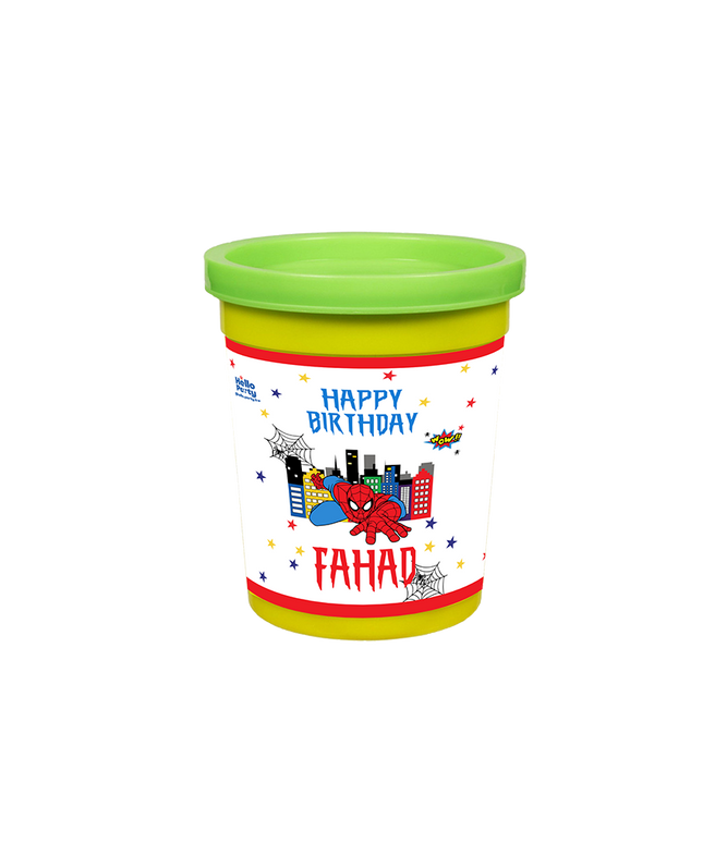 Spiderman White Playdoh