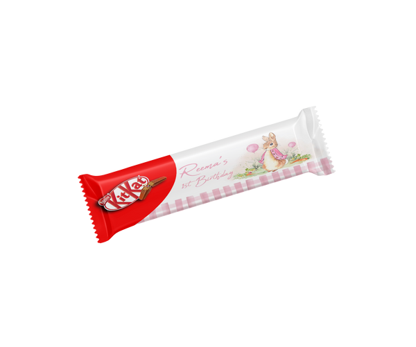 Peter Rabbit pink KitKat