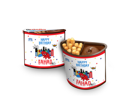 Spiderman White Nutella Go