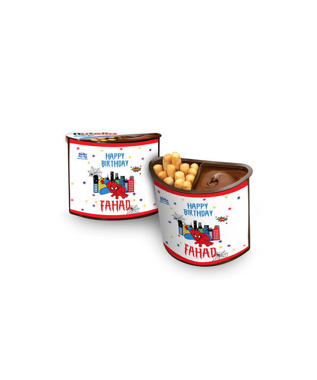 Spiderman White Nutella Go