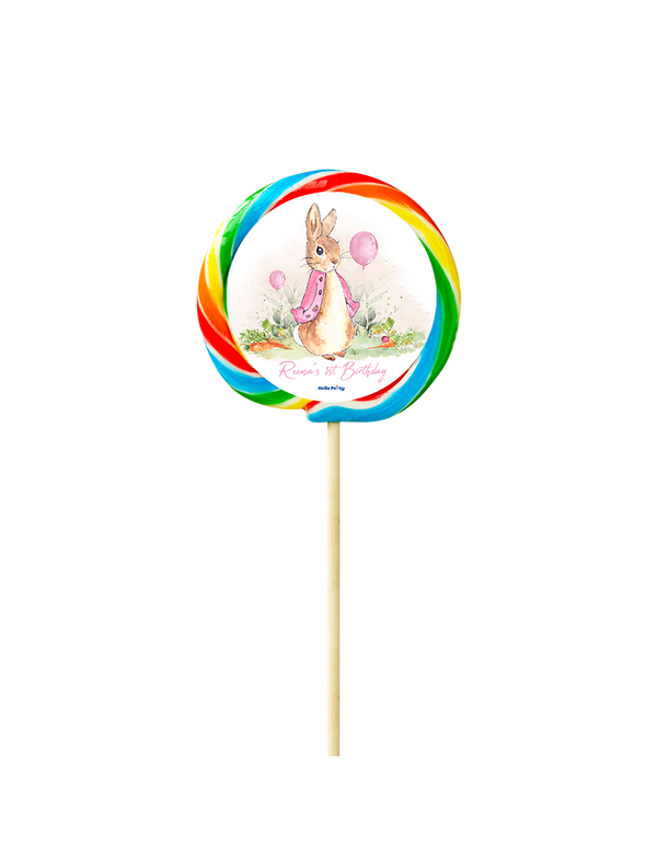 Peter Rabbit pink Lollipop XL