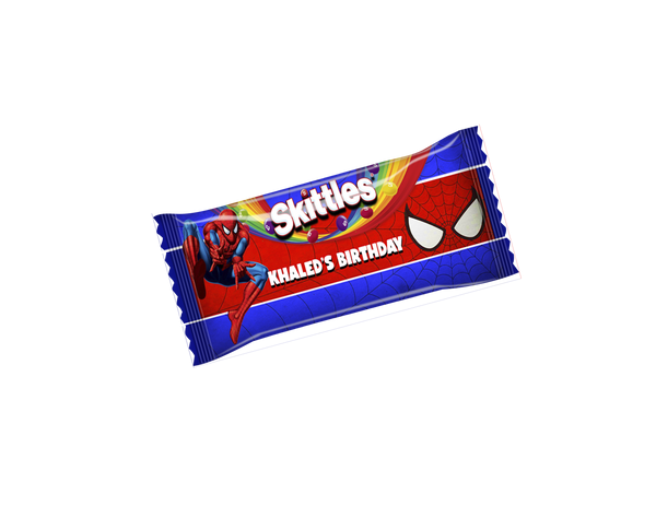 Spiderman Skittles
