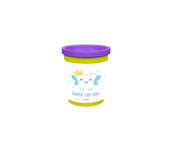 first tooth light blue Playdoh