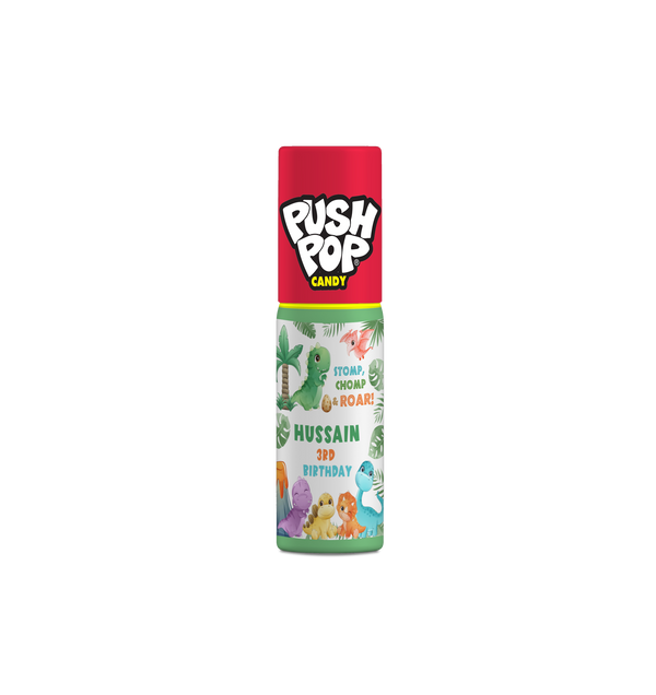 Dinosaur Push Pop