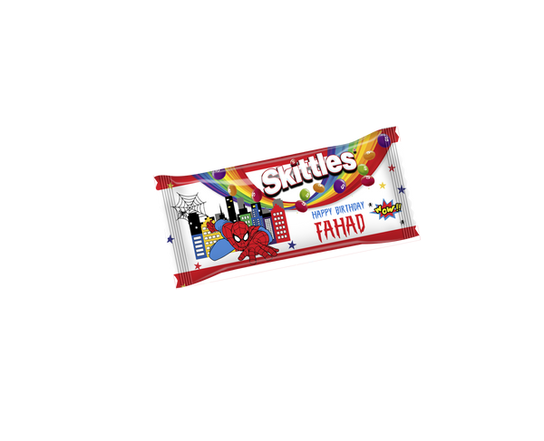 Spiderman  White Skittles