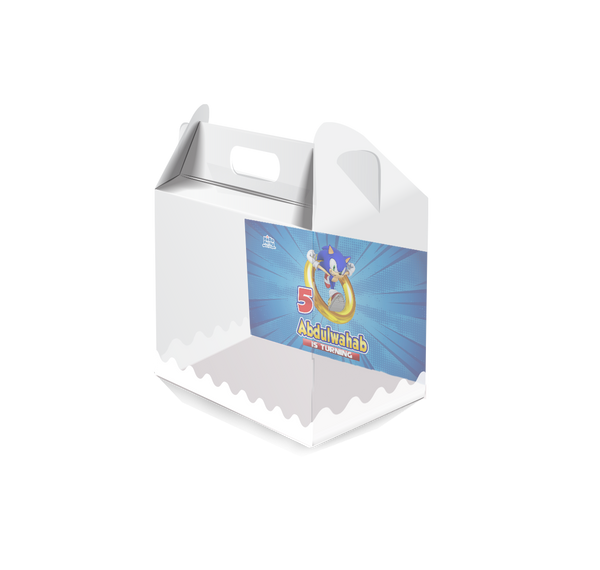 Sonic Square Plastic Box