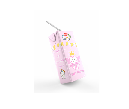 first tooth pink KDD Chocolate Milk