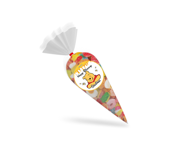Winnie The Pooh Candy Cone