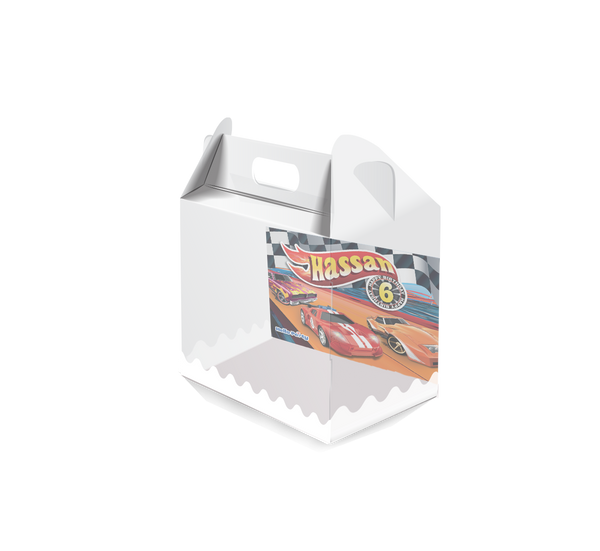 Hot Wheels Square Plastic Box