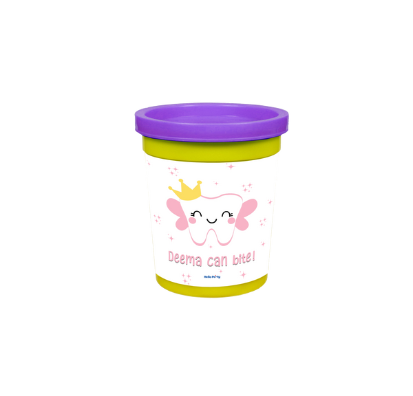 first tooth light pink Playdoh