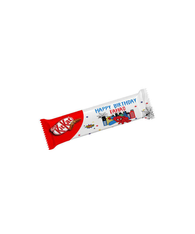 Spiderman White KitKat
