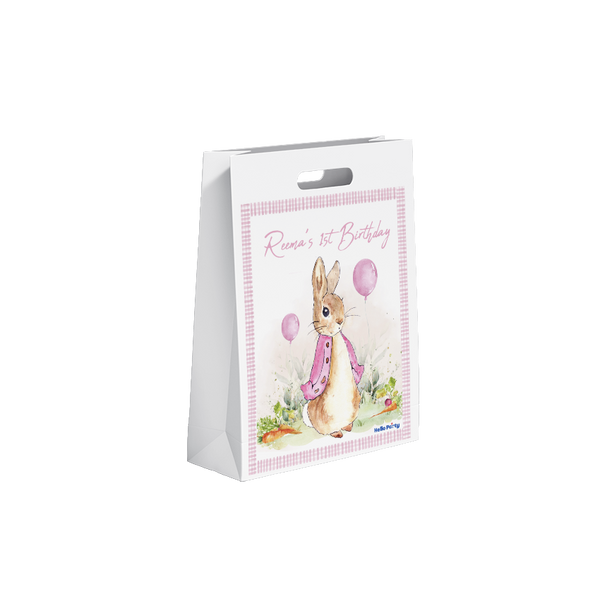 Peter Rabbit pink Big Bag (Cardboard)