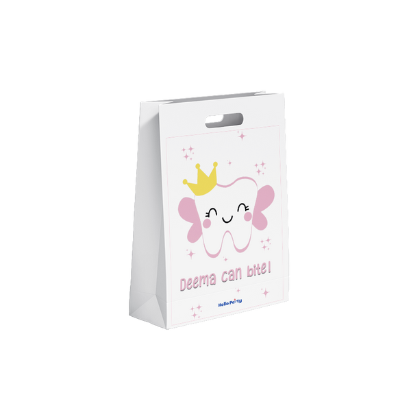first tooth light pink Big Bag (Cardboard)