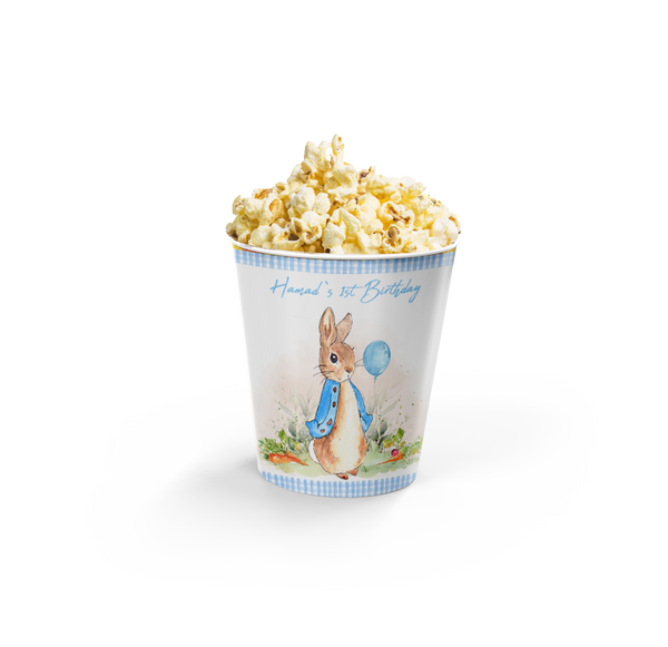Peter Rabbit Blue popcorn