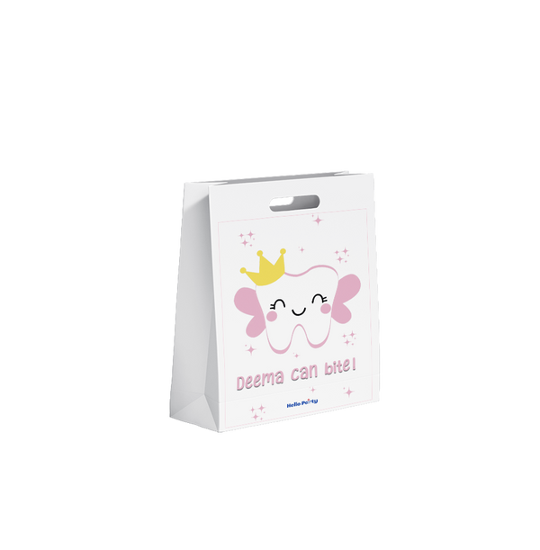 first tooth light pink Small (Cardboard )
