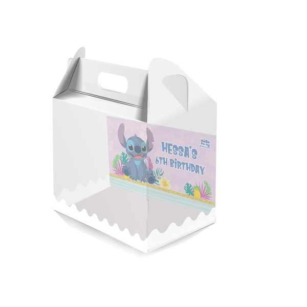 Stitch Square Plastic Box