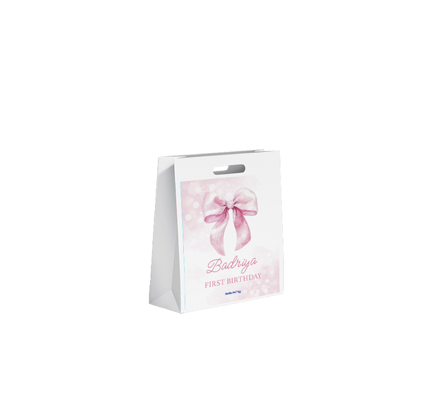 Pink Ribbon Small bag (Cardboard )