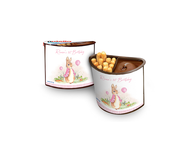 Peter Rabbit pink Nutella