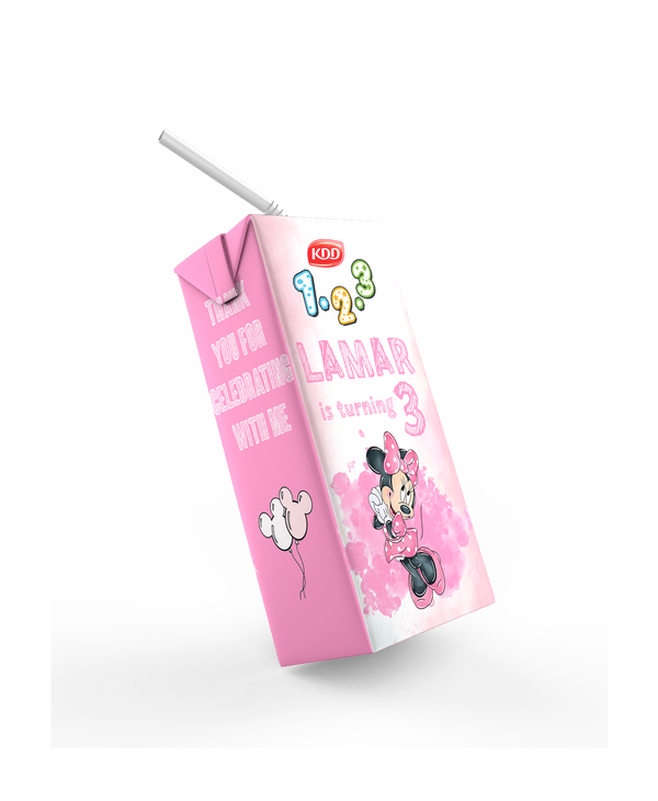 Minnie Mouse KDD Chocolate Milk