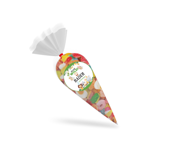 Animal Safari Candy Cone
