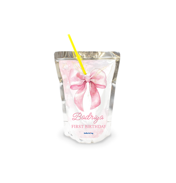 Pink Ribbon Capri Sun