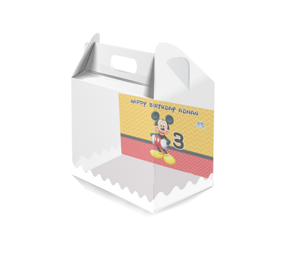 Mickey Mouse Square Plastic Box