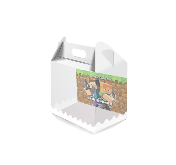 Minecraft Square Plastic Box