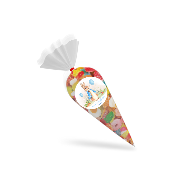 Peter Rabbit Blue candy cone