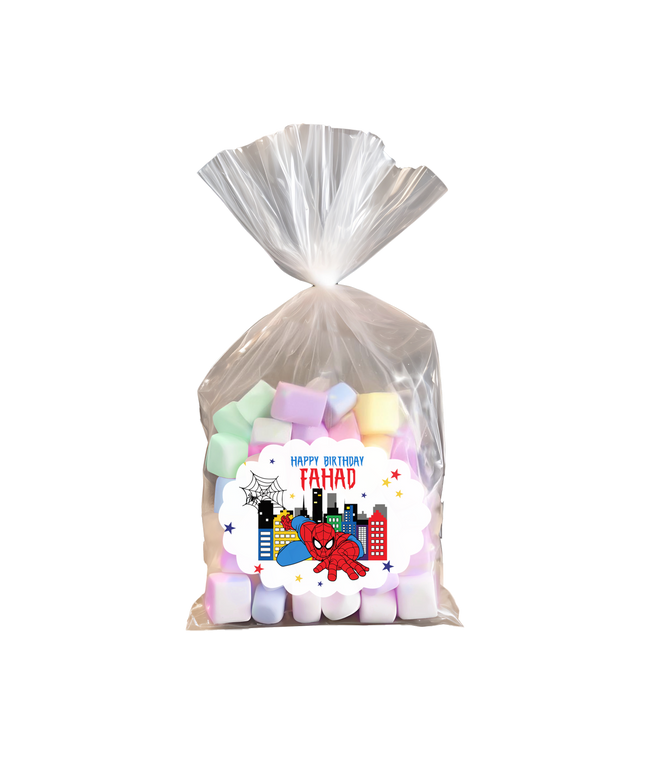 Spiderman White Marshmallow Mini