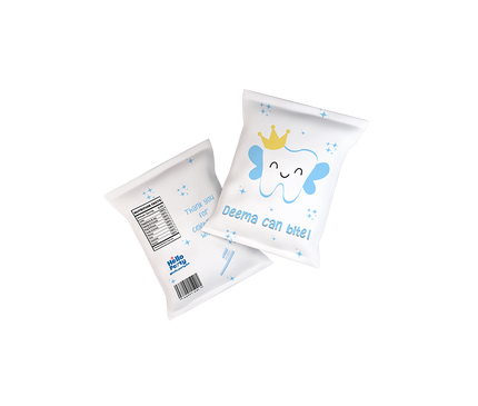 first tooth light blue Hello Panda Chocolate