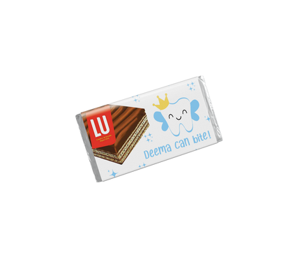 first tooth light blue Nuba Wafer