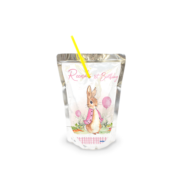 Peter Rabbit pink Capri Sun