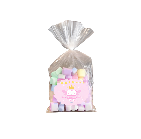 first tooth pink Marshmallow
