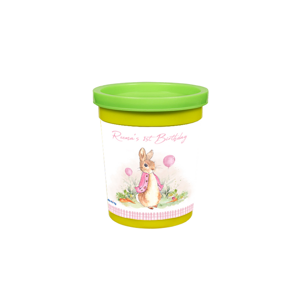 Peter Rabbit pink Playdoh