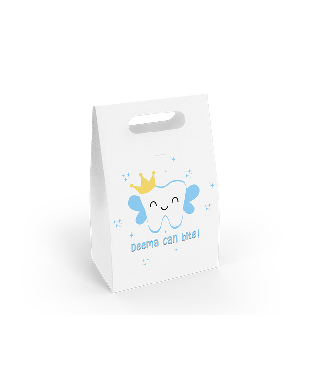first tooth light blue lucky bag