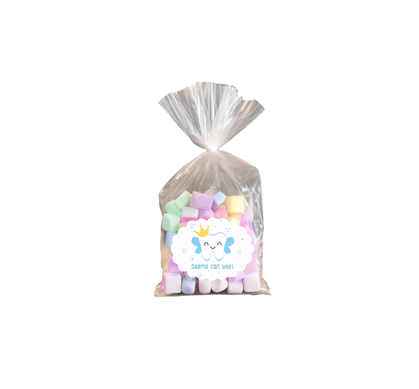 first tooth light blue Marshmallow