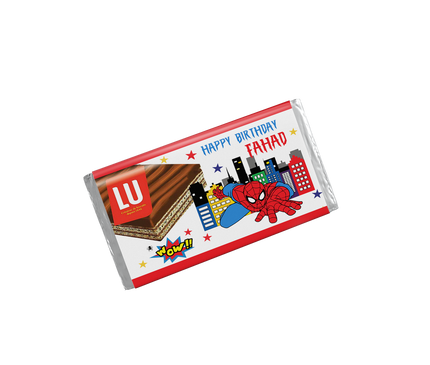 Spiderman White Nuba Wafer