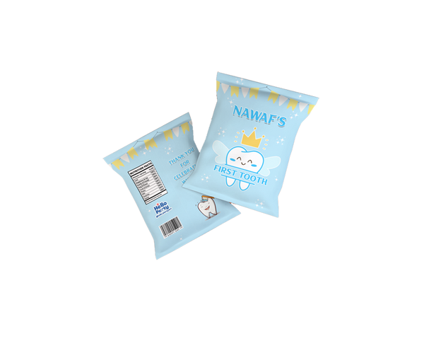 first tooth blue  Hello Panda Chocolate
