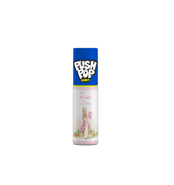 Peter Rabbit pink PushPop