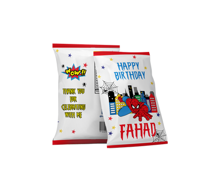 Spiderman white Chips