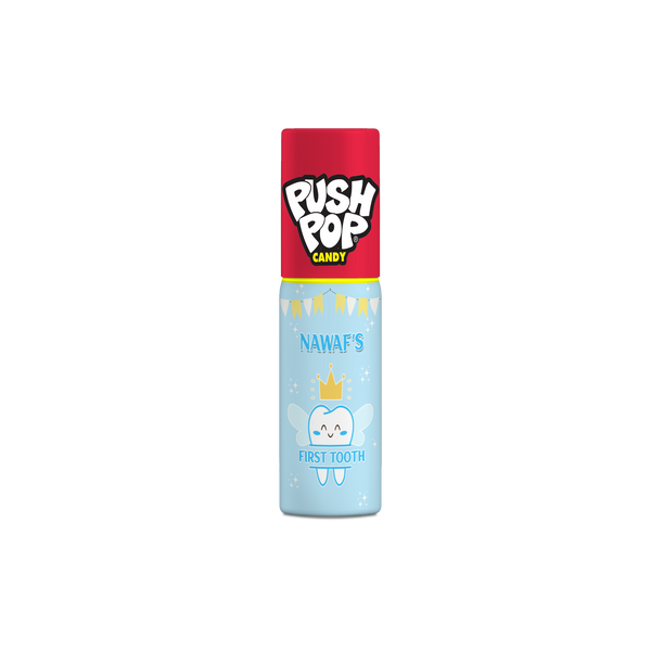 first tooth blue PushPop