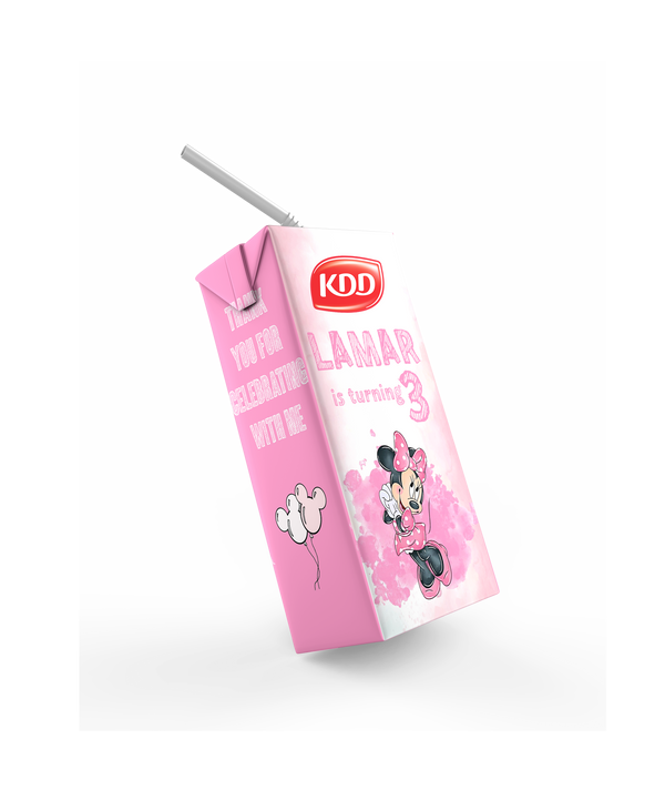 Minnie Mouse KDD Mango Juice