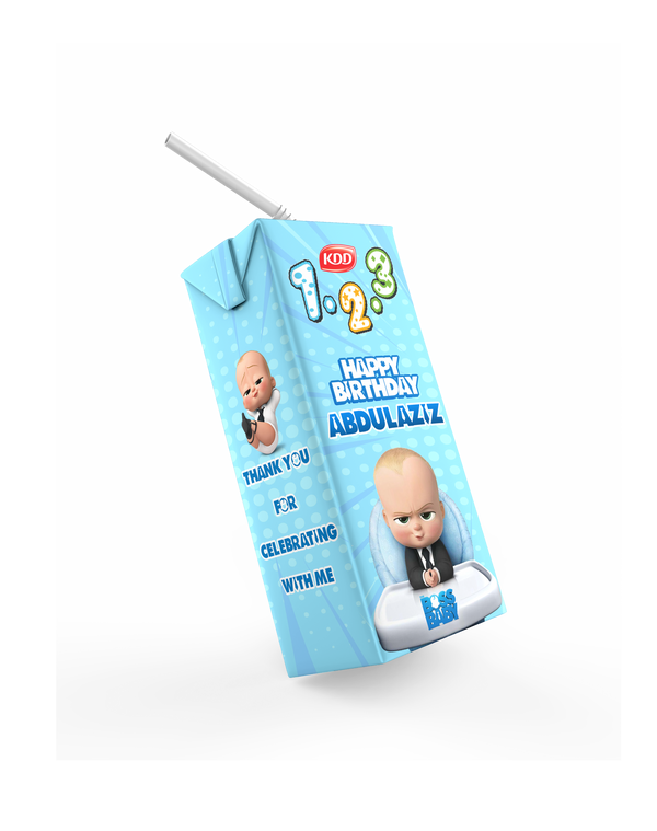 Boss Baby KDD Chocolate Milk