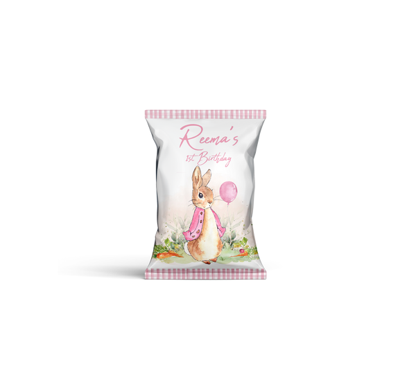 Peter Rabbit pink Chips