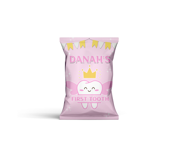 first tooth pink Chips